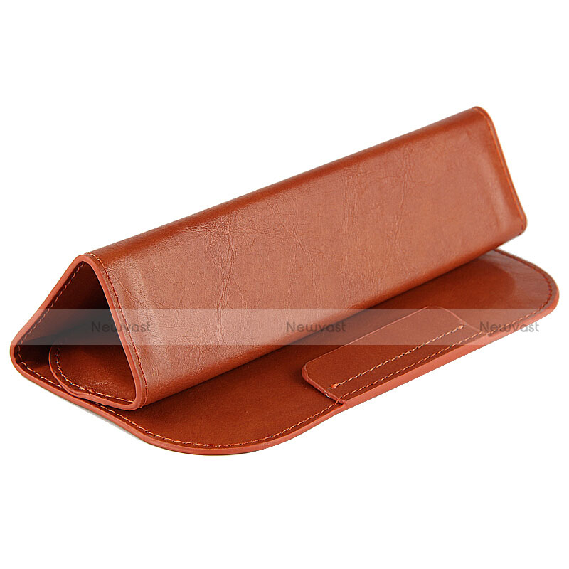 Leather Case Stands Flip Cover L08 for Huawei MediaPad M5 8.4 SHT-AL09 SHT-W09 Brown