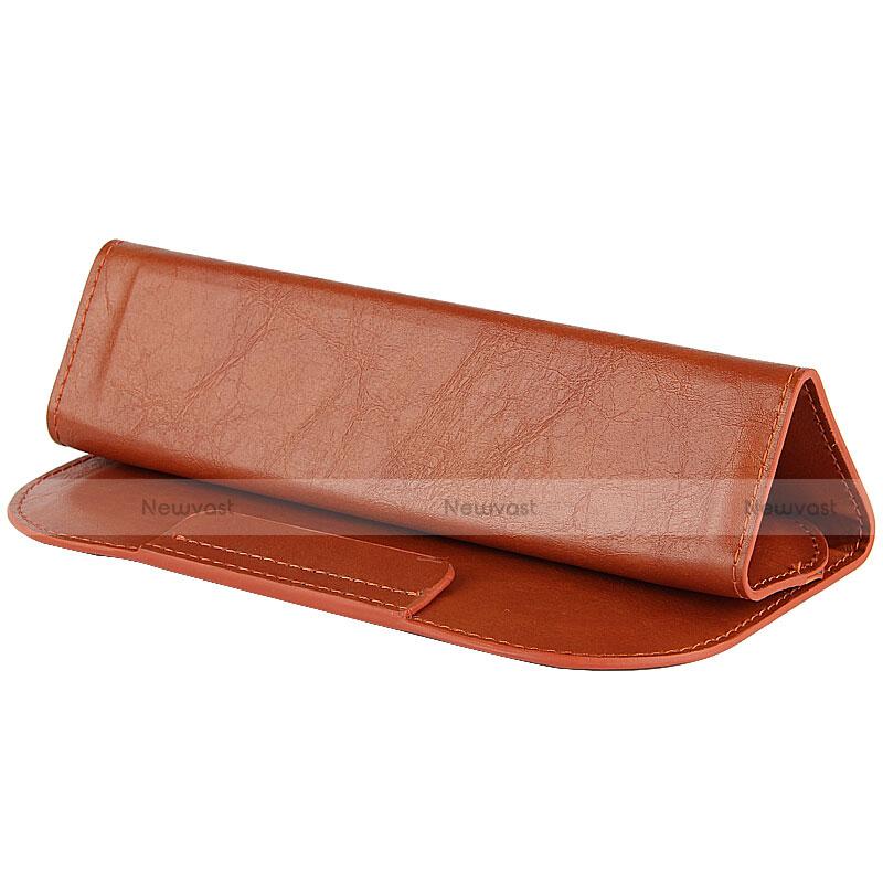 Leather Case Stands Flip Cover L08 for Huawei MediaPad M5 8.4 SHT-AL09 SHT-W09 Brown