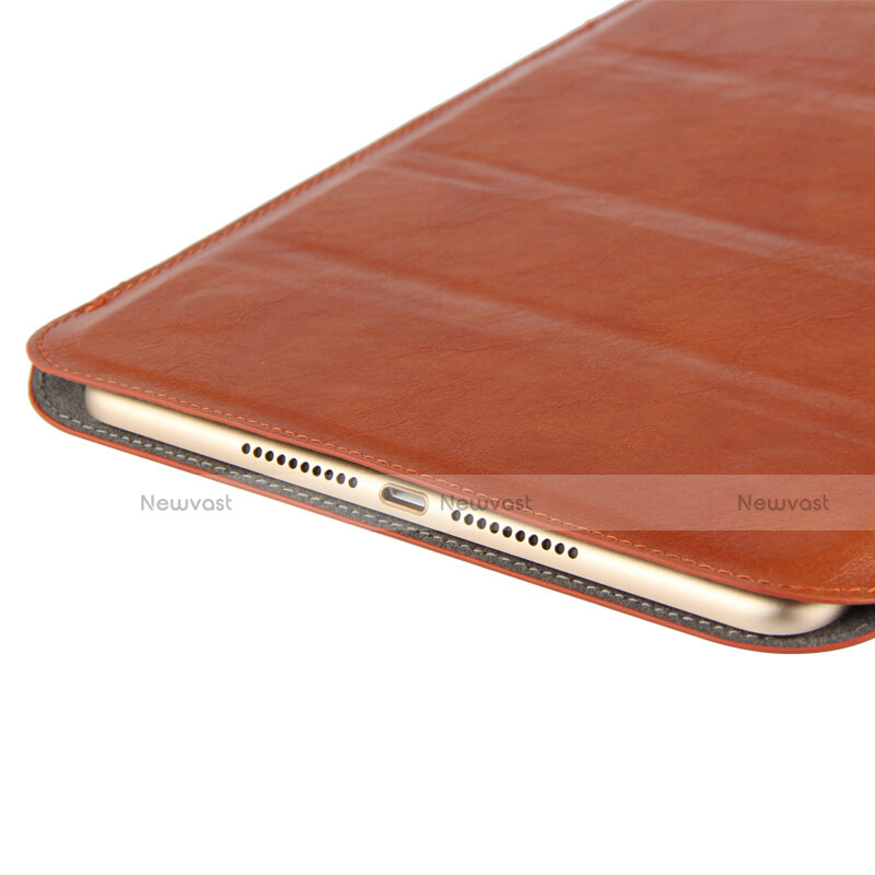 Leather Case Stands Flip Cover L08 for Huawei MediaPad M5 8.4 SHT-AL09 SHT-W09 Brown