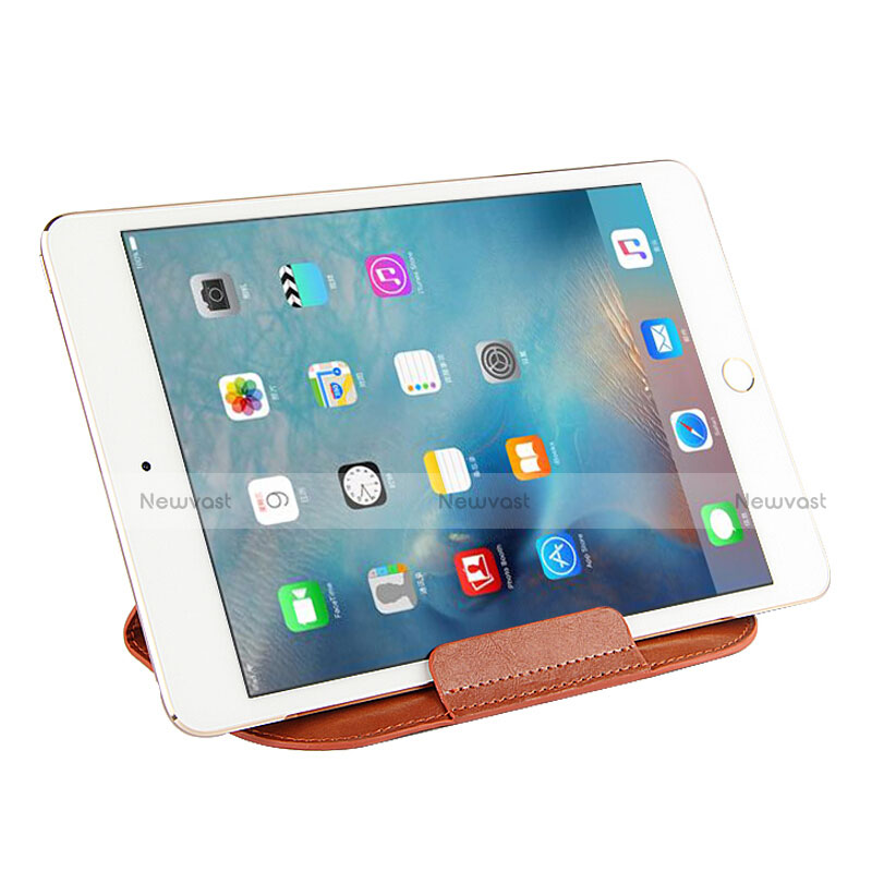 Leather Case Stands Flip Cover L08 for Huawei MediaPad M5 8.4 SHT-AL09 SHT-W09 Brown