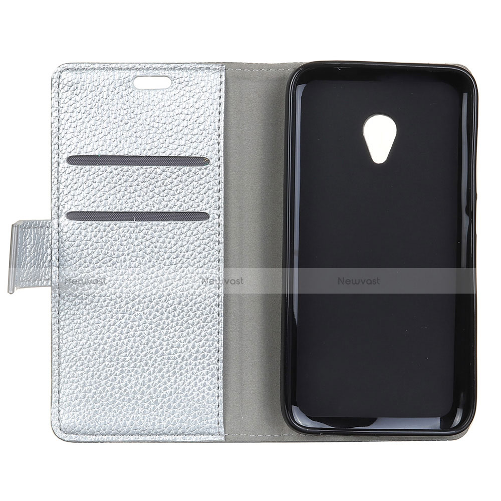 Leather Case Stands Flip Cover L08 Holder for Alcatel 1X (2019)