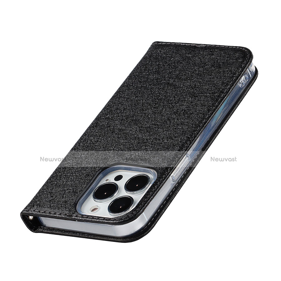 Leather Case Stands Flip Cover L08 Holder for Apple iPhone 13 Pro