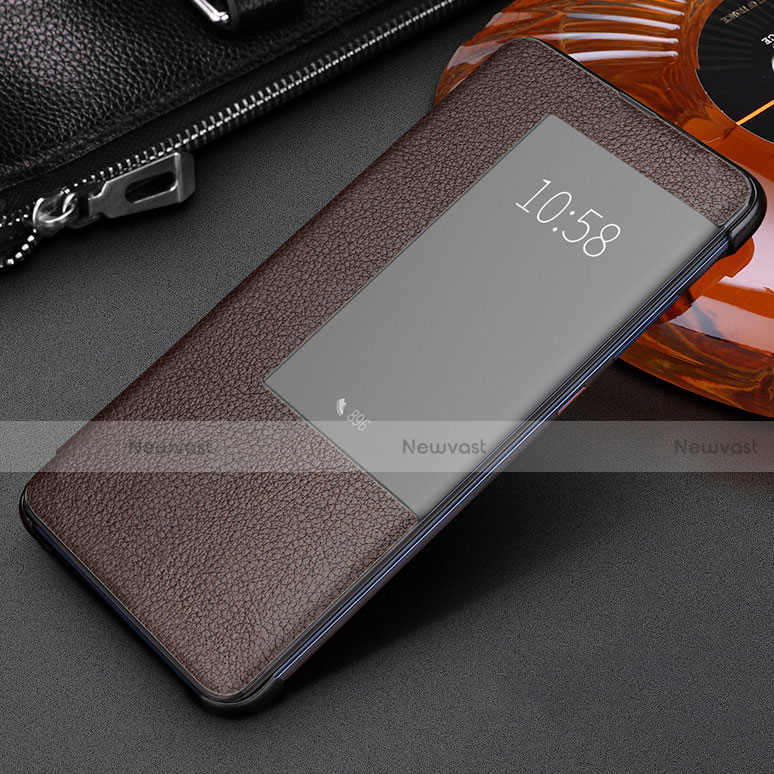 Leather Case Stands Flip Cover L08 Holder for Huawei Mate 20