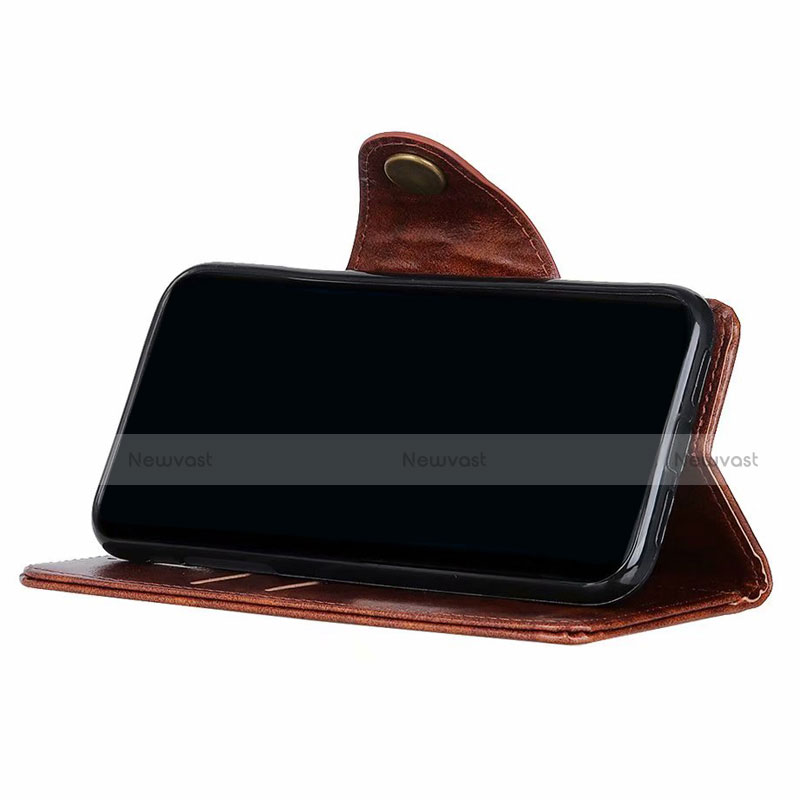 Leather Case Stands Flip Cover L08 Holder for Huawei Nova 6 SE