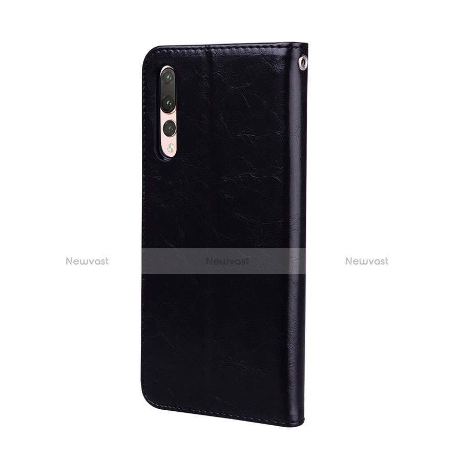 Leather Case Stands Flip Cover L08 Holder for Huawei P20 Pro