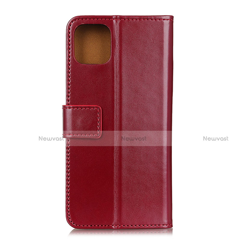 Leather Case Stands Flip Cover L08 Holder for Huawei Y5p