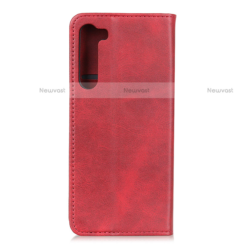 Leather Case Stands Flip Cover L08 Holder for Motorola Moto Edge