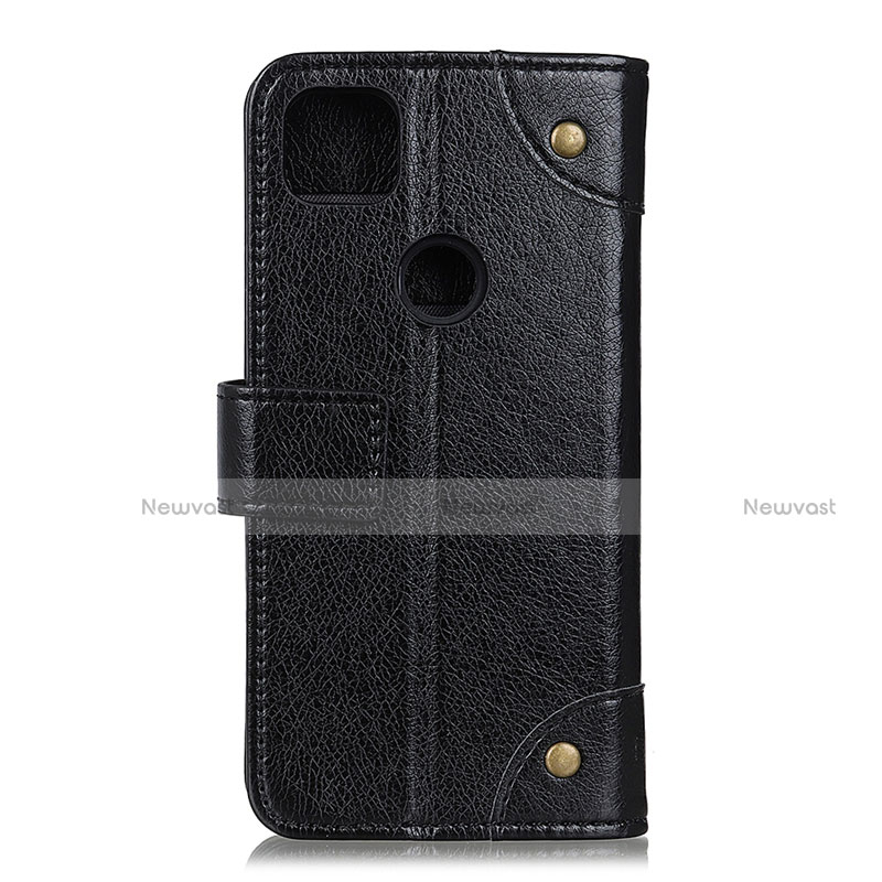 Leather Case Stands Flip Cover L08 Holder for Motorola Moto G 5G