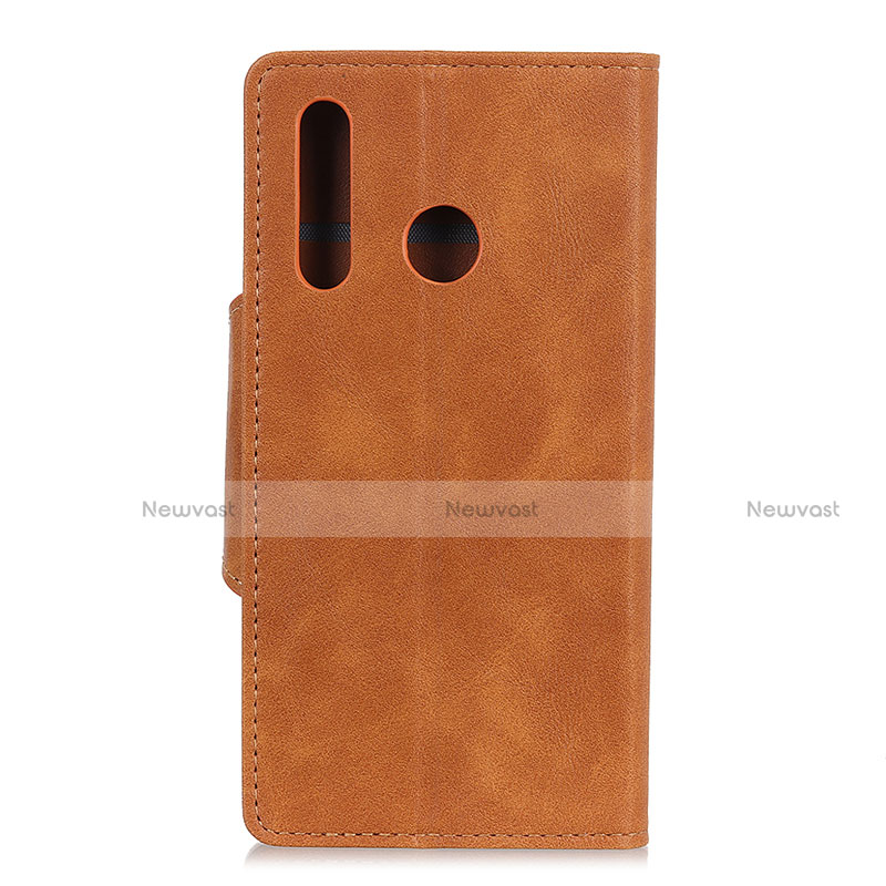 Leather Case Stands Flip Cover L08 Holder for Motorola Moto G Fast