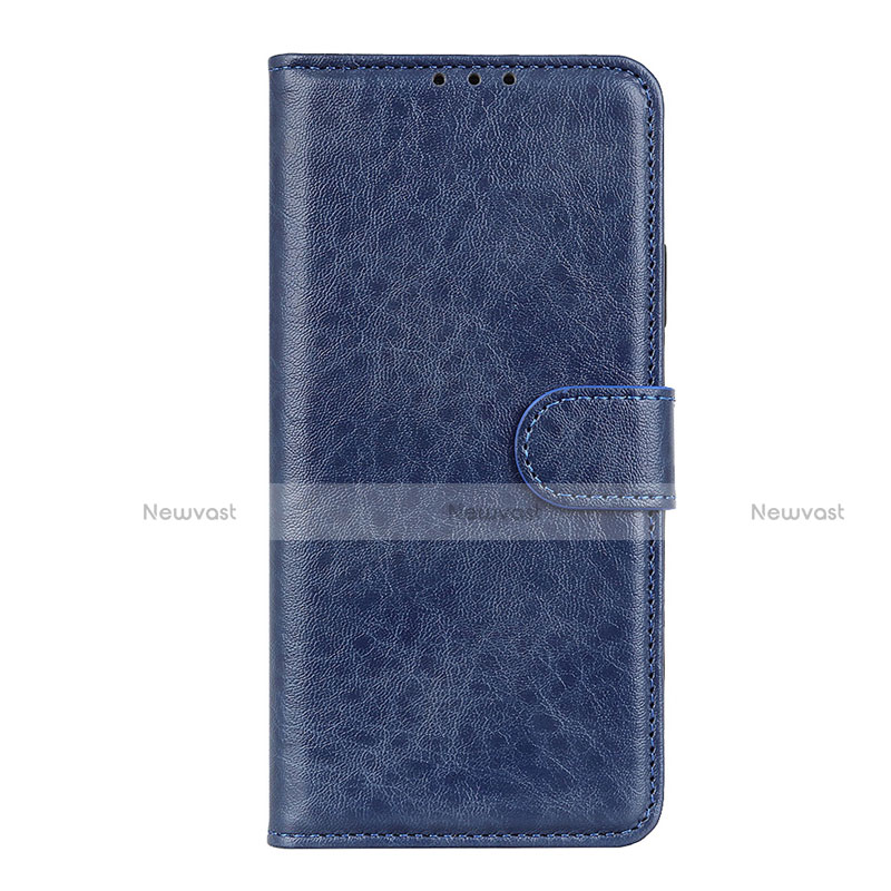Leather Case Stands Flip Cover L08 Holder for Nokia 8.3 5G Blue
