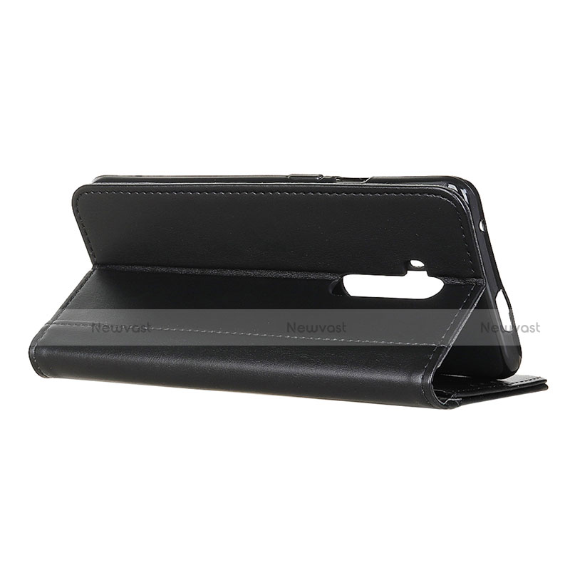 Leather Case Stands Flip Cover L08 Holder for OnePlus 7T Pro 5G