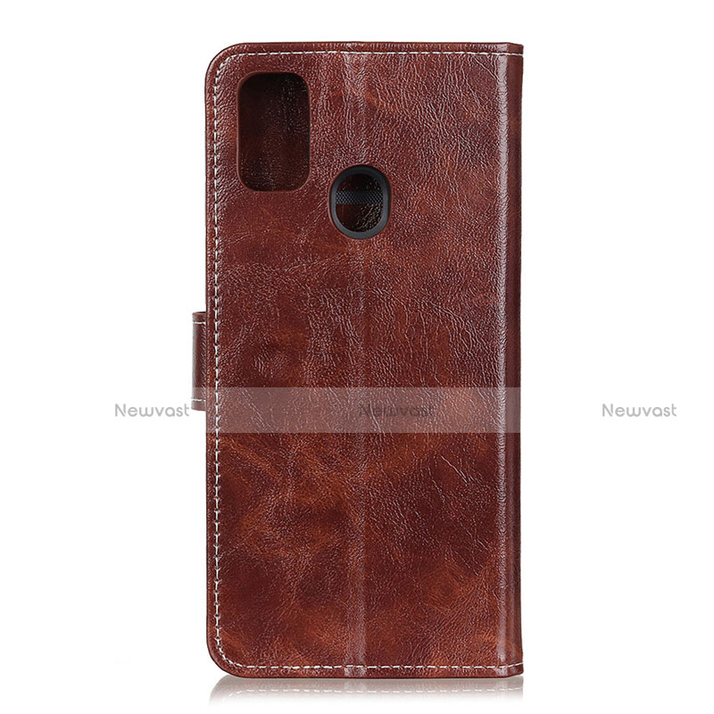 Leather Case Stands Flip Cover L08 Holder for Oppo A53s