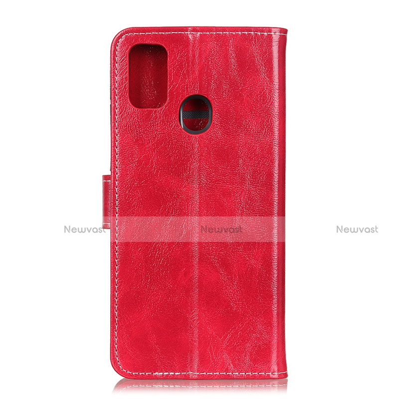 Leather Case Stands Flip Cover L08 Holder for Oppo A53s