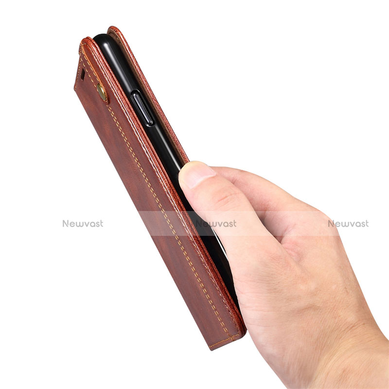 Leather Case Stands Flip Cover L08 Holder for Oppo Reno5 5G