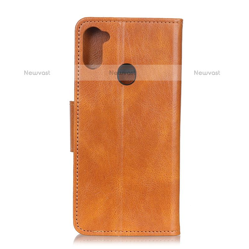 Leather Case Stands Flip Cover L08 Holder for Samsung Galaxy M11
