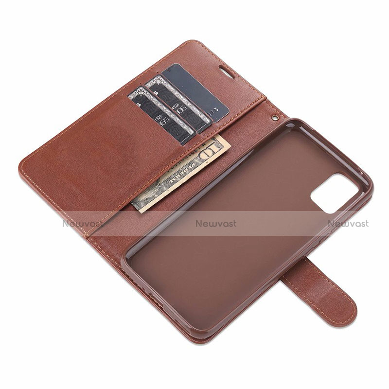 Leather Case Stands Flip Cover L08 Holder for Vivo V20 Pro 5G