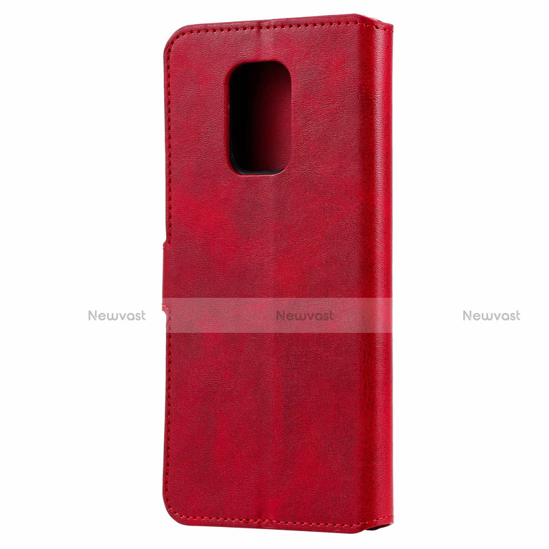 Leather Case Stands Flip Cover L08 Holder for Xiaomi Redmi Note 9S