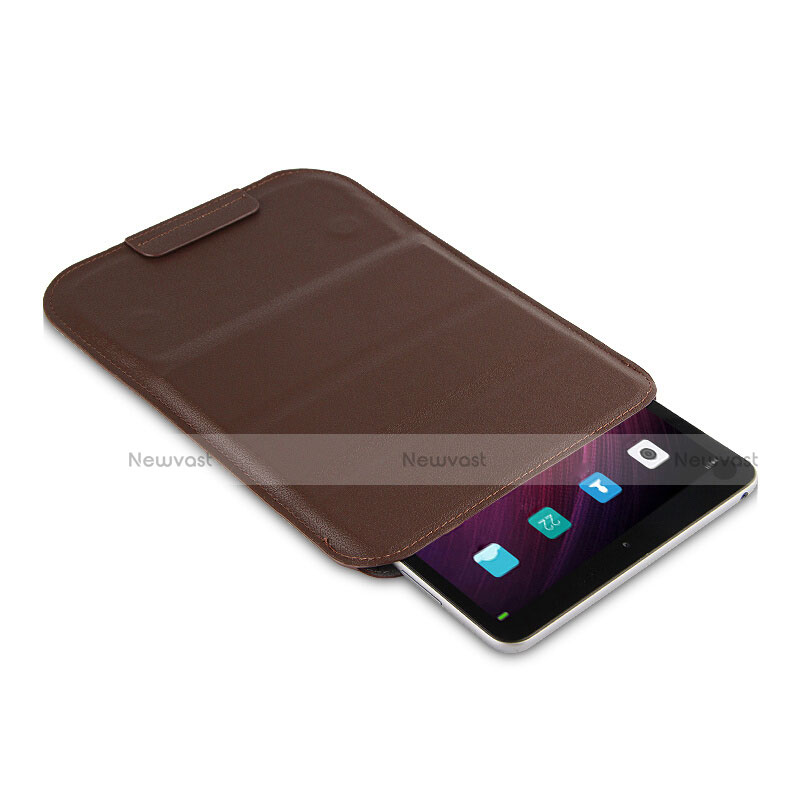 Leather Case Stands Flip Cover L09 for Huawei MediaPad M5 8.4 SHT-AL09 SHT-W09 Brown