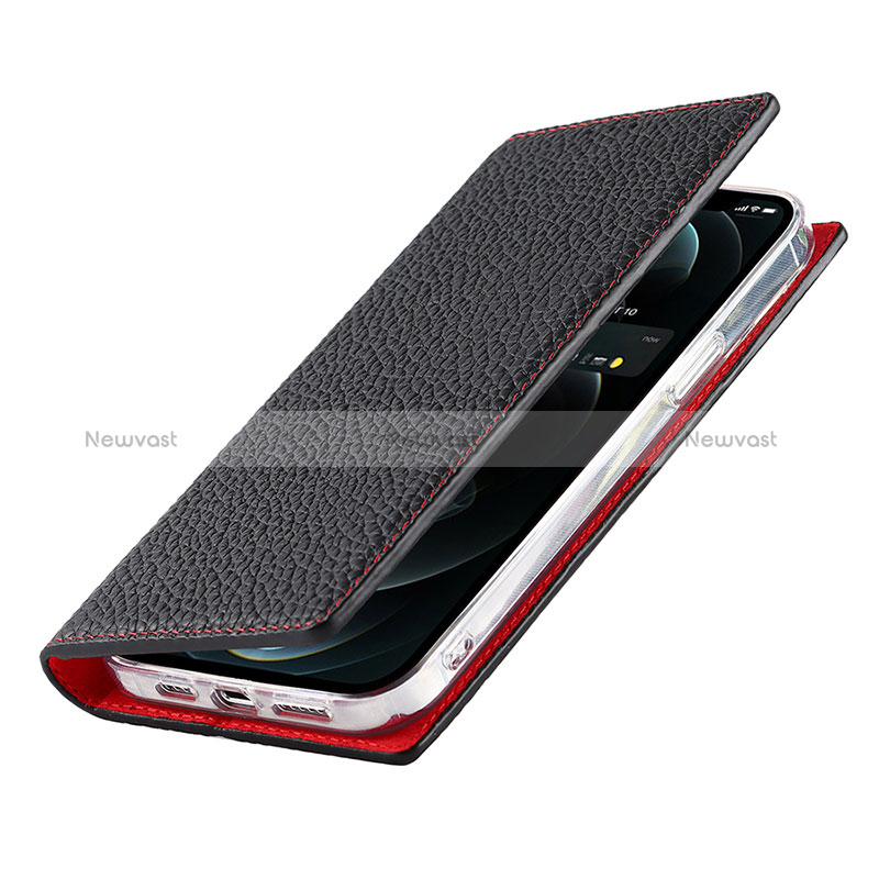 Leather Case Stands Flip Cover L09 Holder for Apple iPhone 14 Pro Max