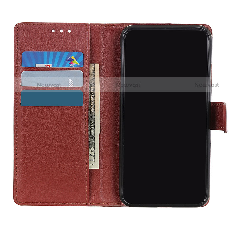 Leather Case Stands Flip Cover L09 Holder for Motorola Moto Edge