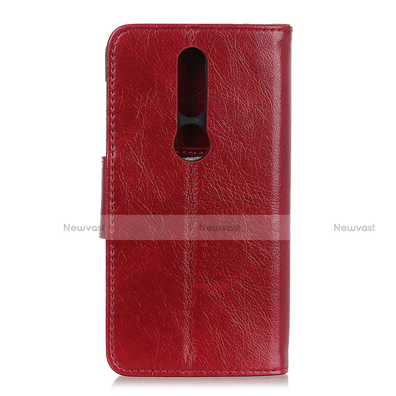 Leather Case Stands Flip Cover L09 Holder for Nokia 2.4