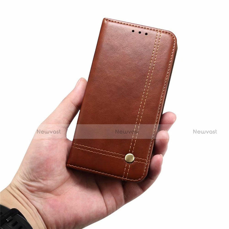 Leather Case Stands Flip Cover L09 Holder for OnePlus Nord