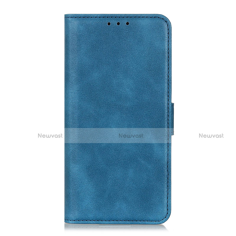 Leather Case Stands Flip Cover L09 Holder for Realme Q2 Pro 5G Sky Blue