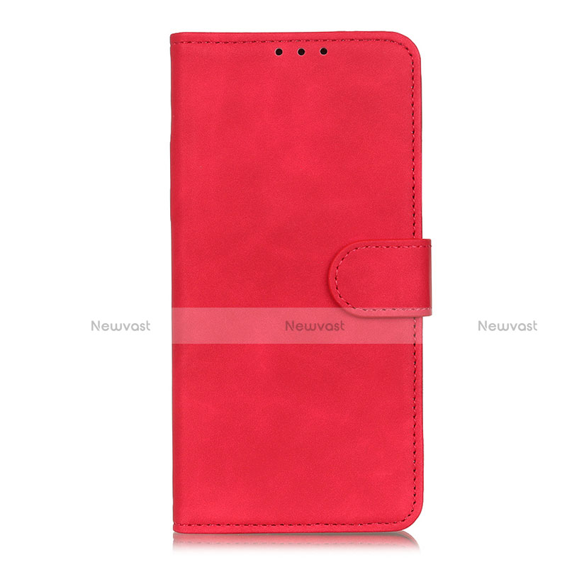 Leather Case Stands Flip Cover L09 Holder for Samsung Galaxy S20 FE 5G Red
