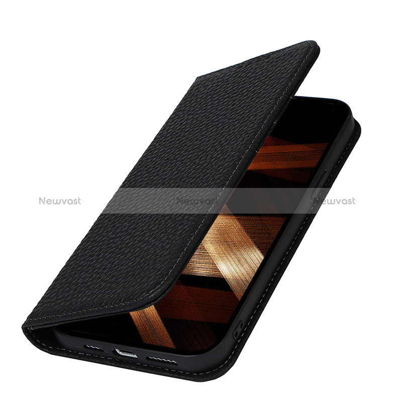 Leather Case Stands Flip Cover L10 Holder for Apple iPhone 14 Pro