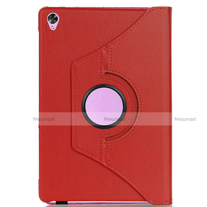 Leather Case Stands Flip Cover L10 Holder for Huawei MediaPad M6 10.8 Red