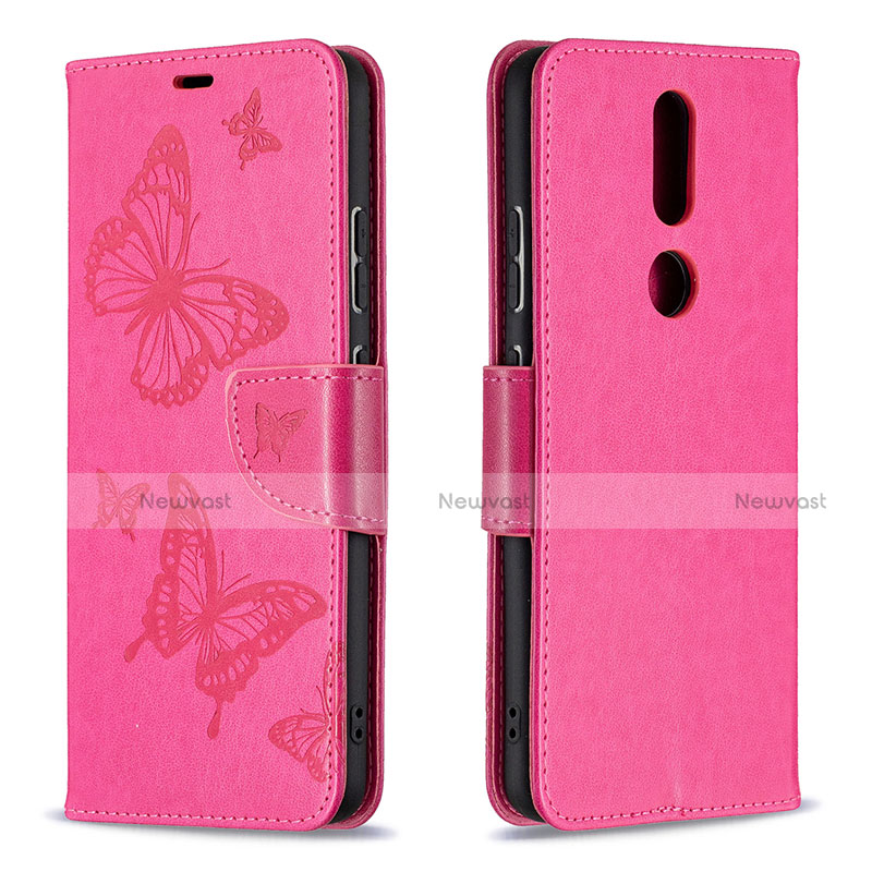 Leather Case Stands Flip Cover L10 Holder for Nokia 2.4