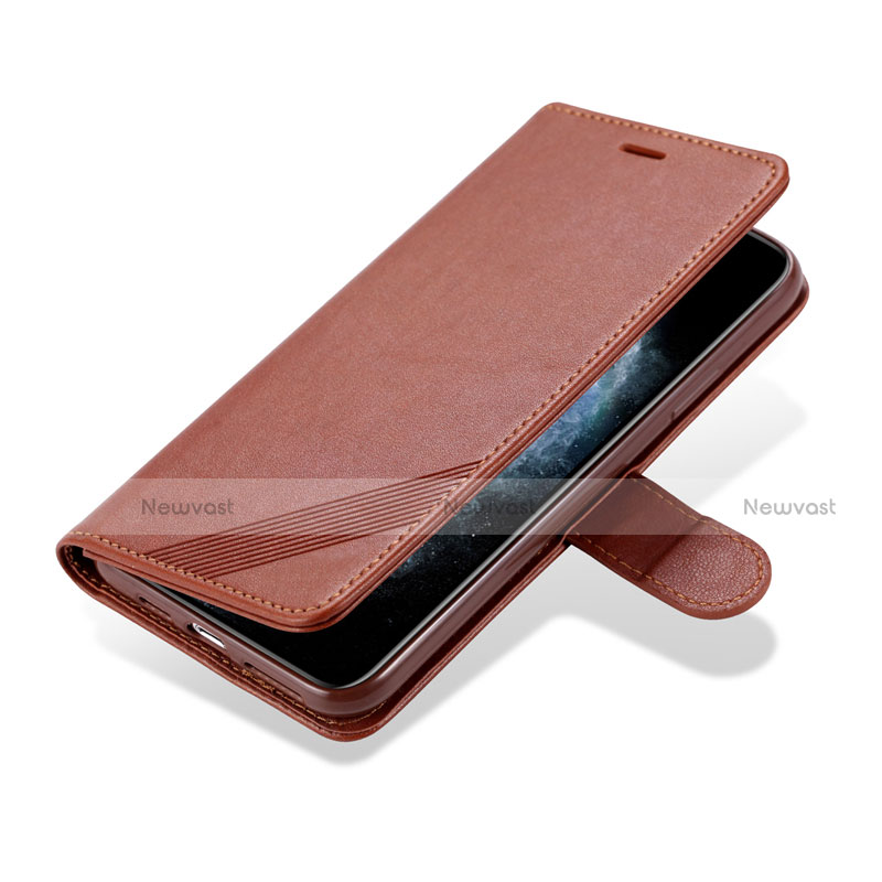 Leather Case Stands Flip Cover L11 Holder for Apple iPhone 12 Pro Max