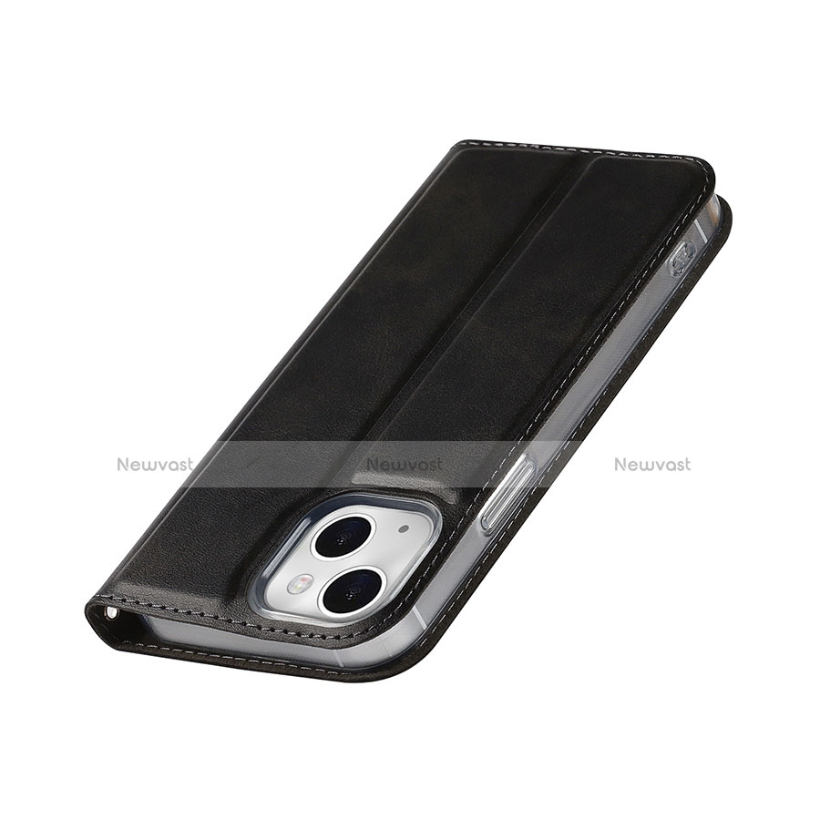 Leather Case Stands Flip Cover L11 Holder for Apple iPhone 13 Mini