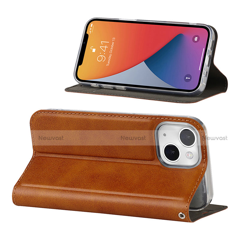 Leather Case Stands Flip Cover L11 Holder for Apple iPhone 13 Mini