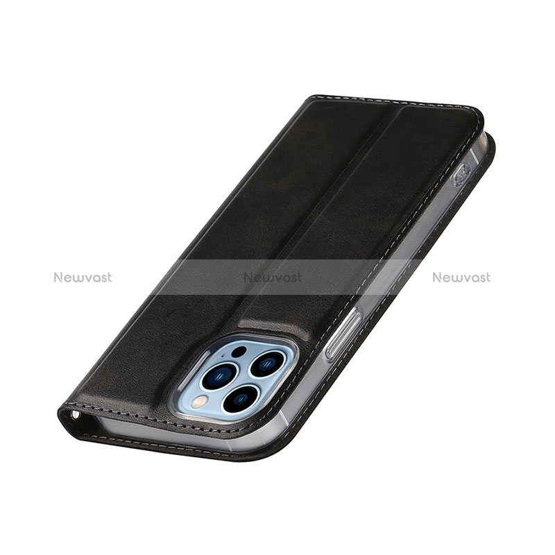 Leather Case Stands Flip Cover L11 Holder for Apple iPhone 14 Pro Max