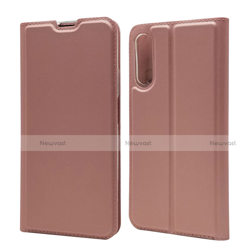Leather Case Stands Flip Cover L11 Holder for Huawei Honor 9X Pro Rose Gold