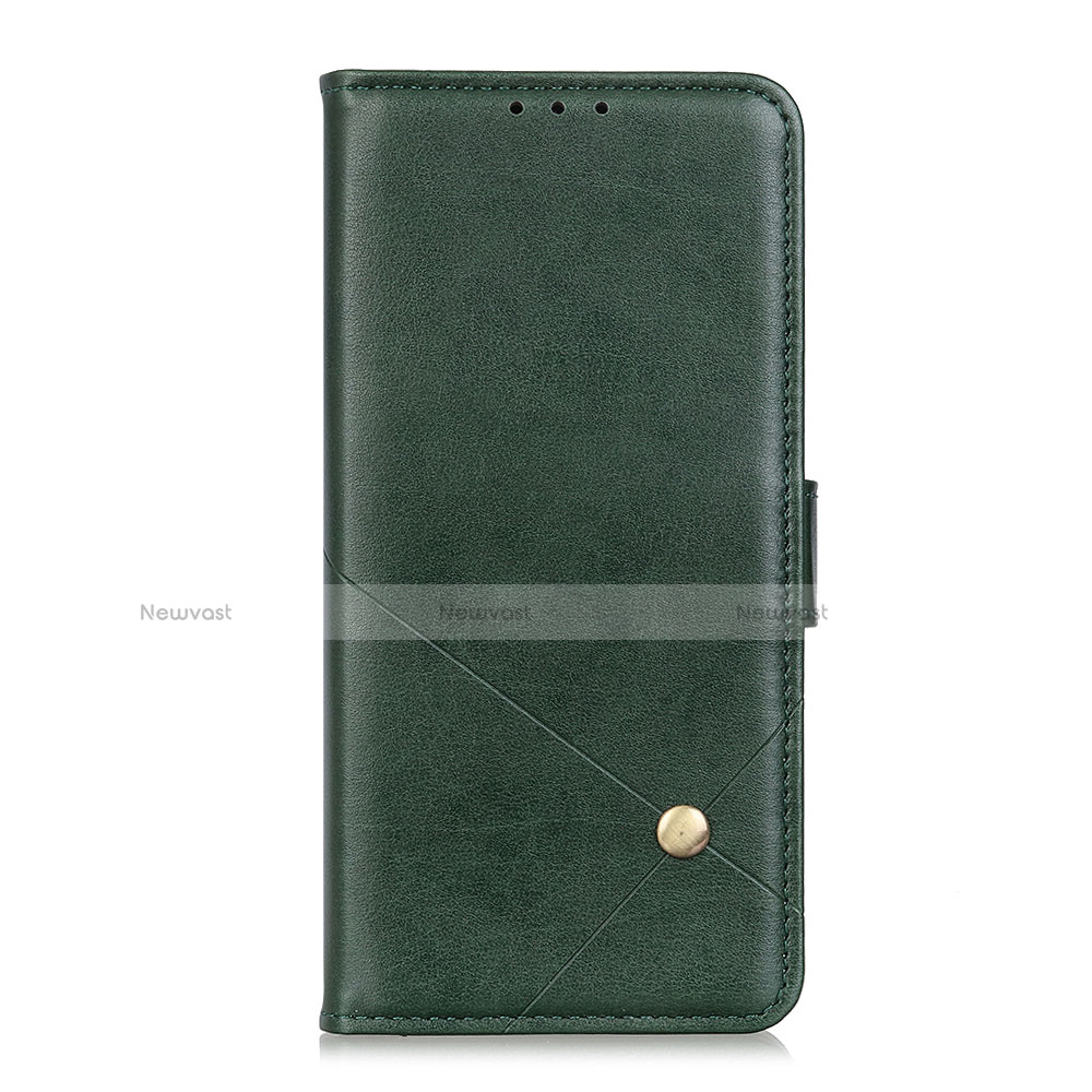 Leather Case Stands Flip Cover L11 Holder for Huawei Nova 8 SE 5G Green