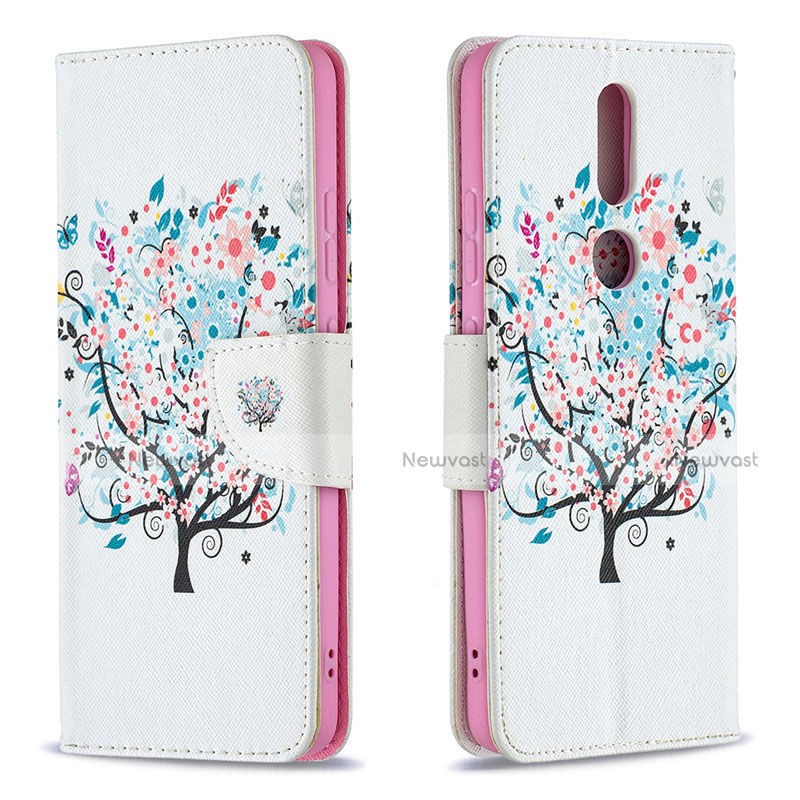 Leather Case Stands Flip Cover L11 Holder for Nokia 2.4