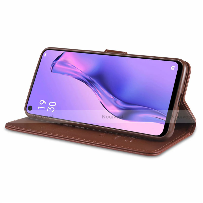 Leather Case Stands Flip Cover L11 Holder for Oppo A32