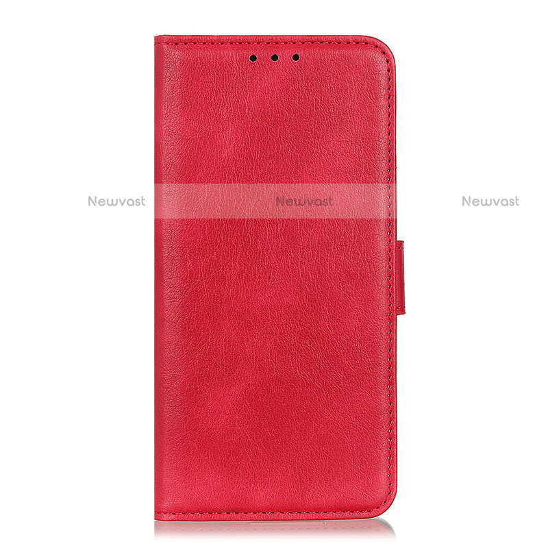 Leather Case Stands Flip Cover L11 Holder for Realme V5 5G Red