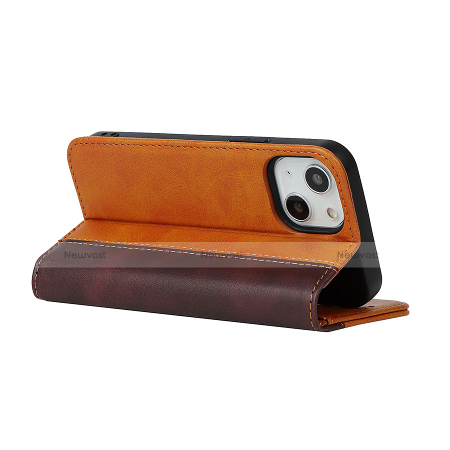 Leather Case Stands Flip Cover L12 Holder for Apple iPhone 13