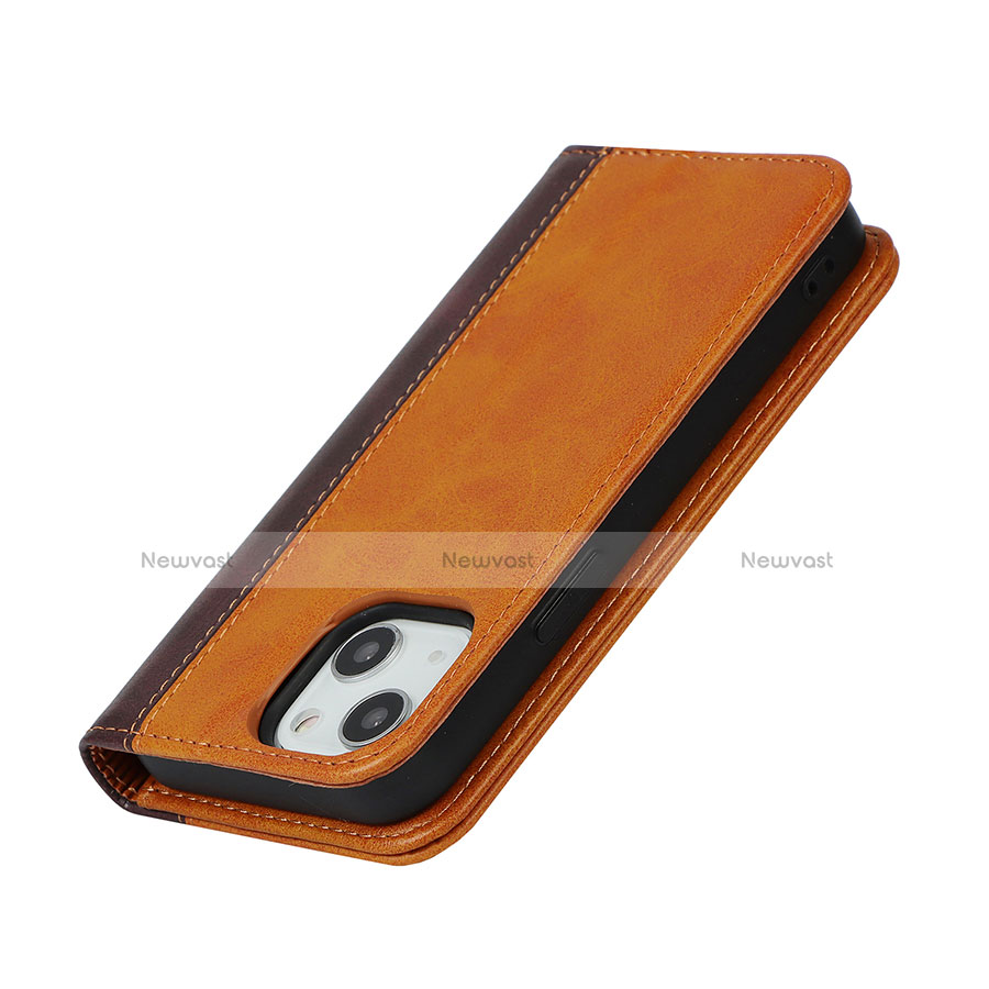Leather Case Stands Flip Cover L12 Holder for Apple iPhone 14