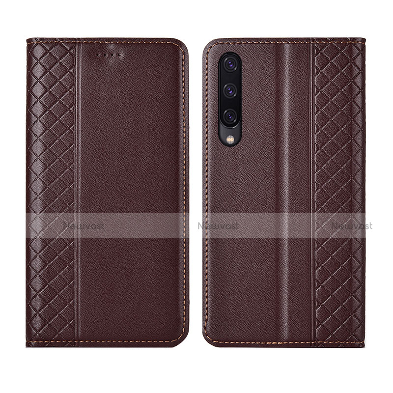 Leather Case Stands Flip Cover L12 Holder for Huawei Y9s