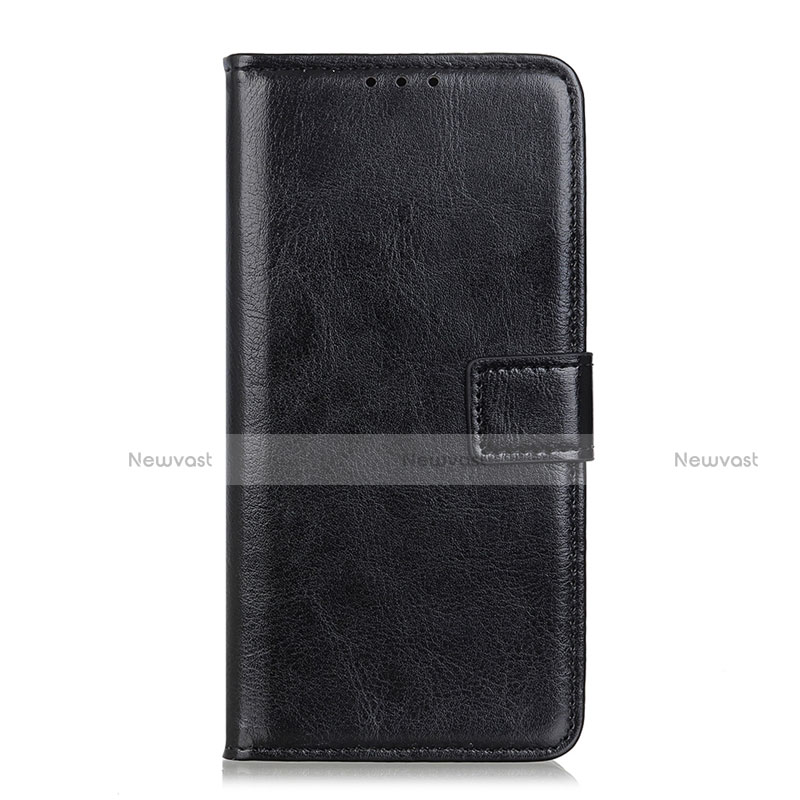 Leather Case Stands Flip Cover L12 Holder for OnePlus Nord Black