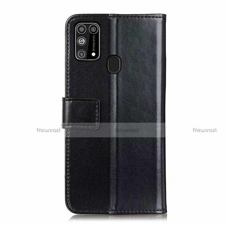 Leather Case Stands Flip Cover L12 Holder for Samsung Galaxy M31 Prime Edition