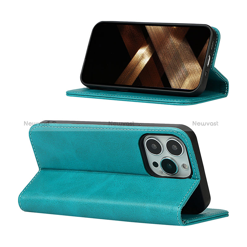 Leather Case Stands Flip Cover L14 Holder for Apple iPhone 14 Pro Max