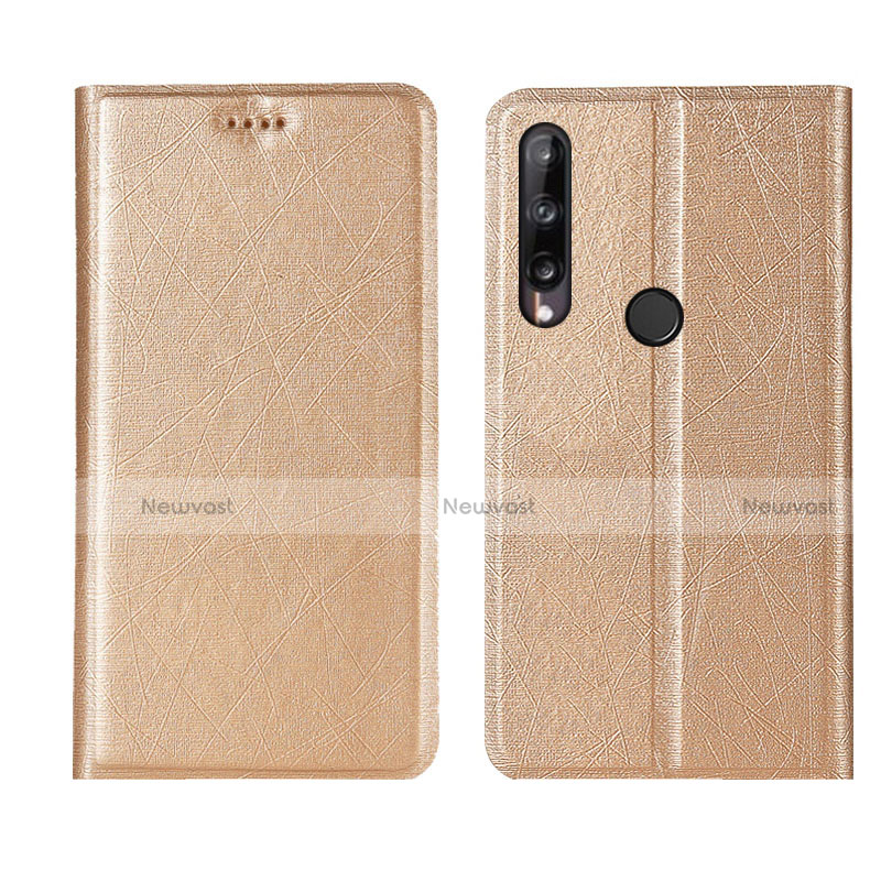 Leather Case Stands Flip Cover L15 Holder for Huawei P40 Lite E