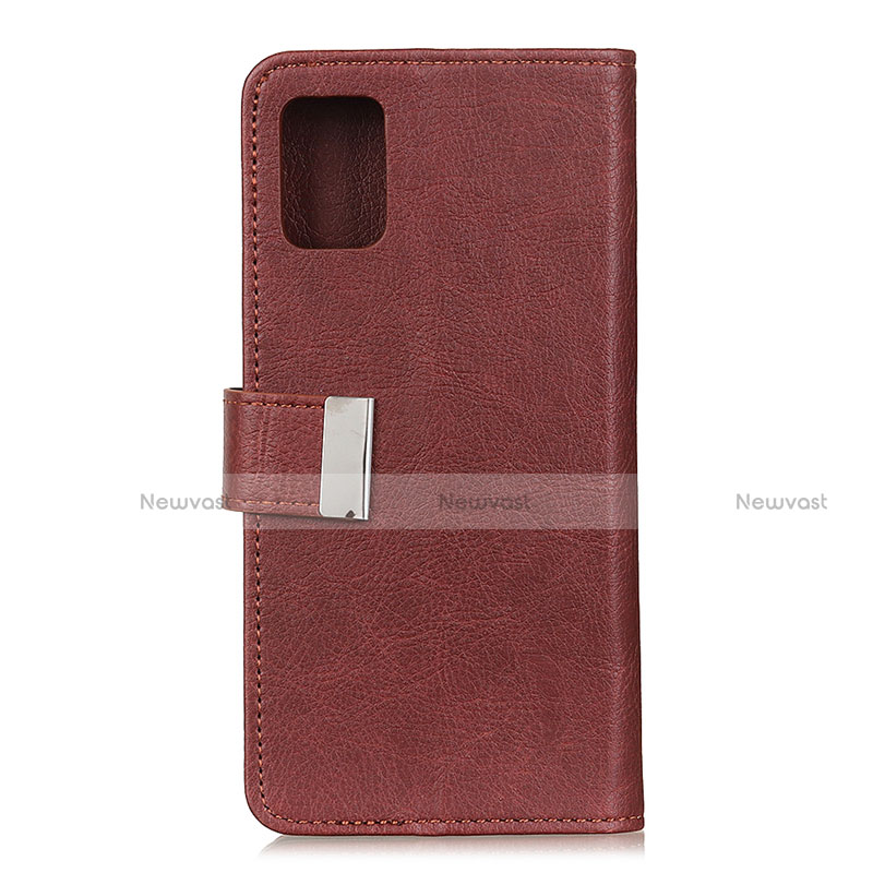 Leather Case Stands Flip Cover L15 Holder for Samsung Galaxy A41