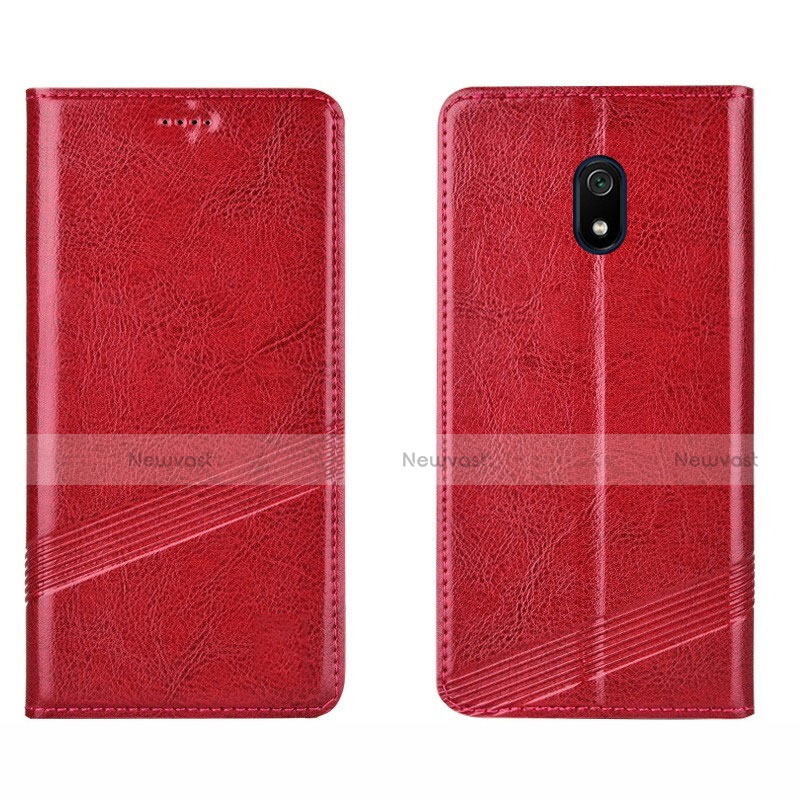 Leather Case Stands Flip Cover L15 Holder for Xiaomi Redmi 8A