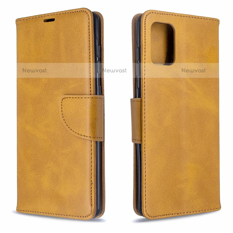 Leather Case Stands Flip Cover L16 Holder for Samsung Galaxy A71 4G A715